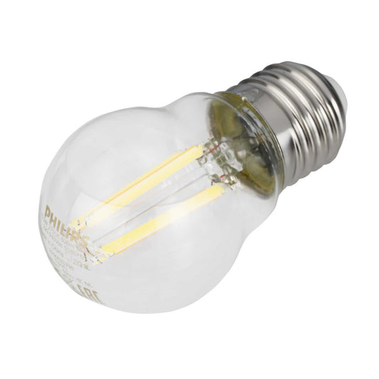 Philips CorePro 6.5W ES LED Non Dimmable Filament Golf Ball Lamp 2700K