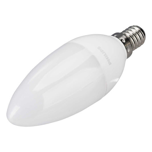 Philips CorePro 7W SES LED Non Dimmable Candle Lamp Opal 2700K