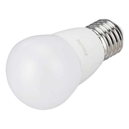 Philips CorePro Lustre 7W ES LED Non Dimmable Golf Ball Lamp Opal 2700K