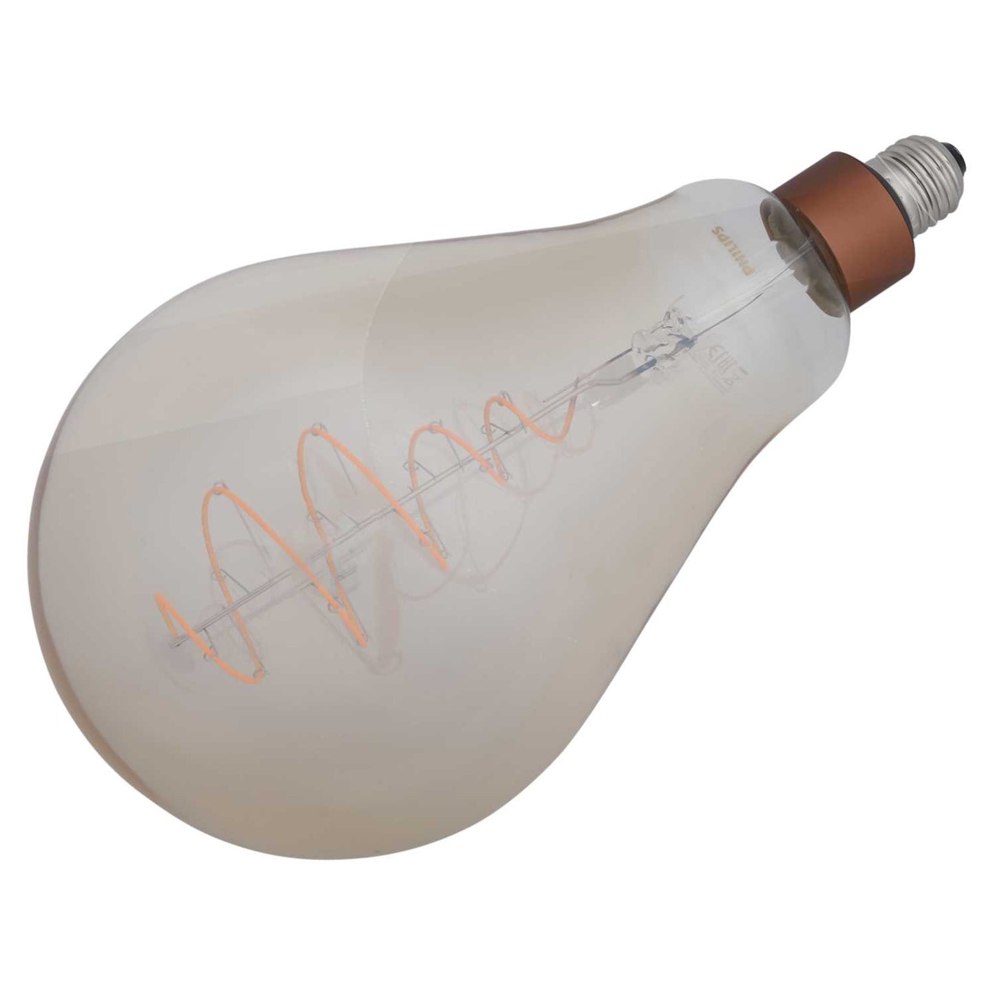 Philips Classic Giant 7W ES LED Dimmable Filament A160 Lamp Gold 1800K