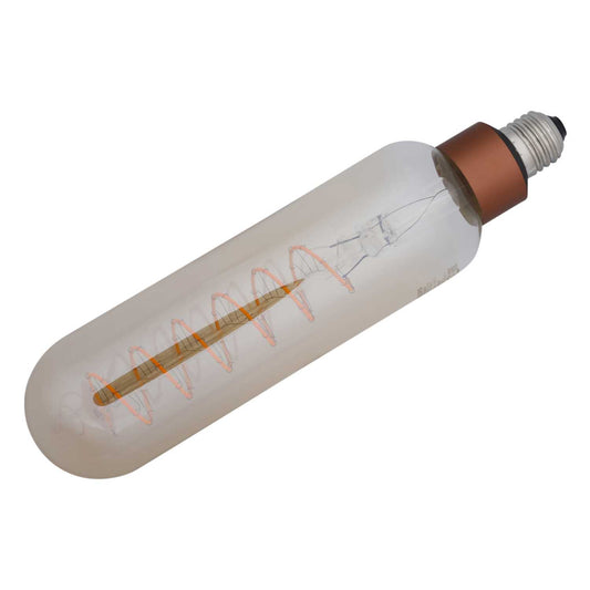 Philips Classic Giant 7W ES LED Dimmable Filament T65 Lamp Gold 1800K