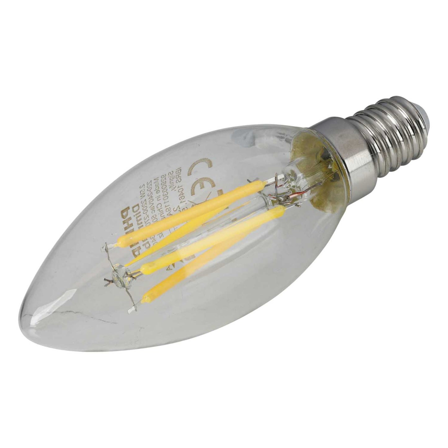 Philips Master DimTone 2.5W SES LED Dimmable Filament Candle Lamp 2200 - 2700K