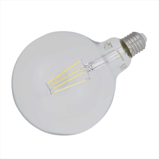 Philips Master Value 5.9W ES LED Dimmable Filament G120 Globe Lamp 2700K