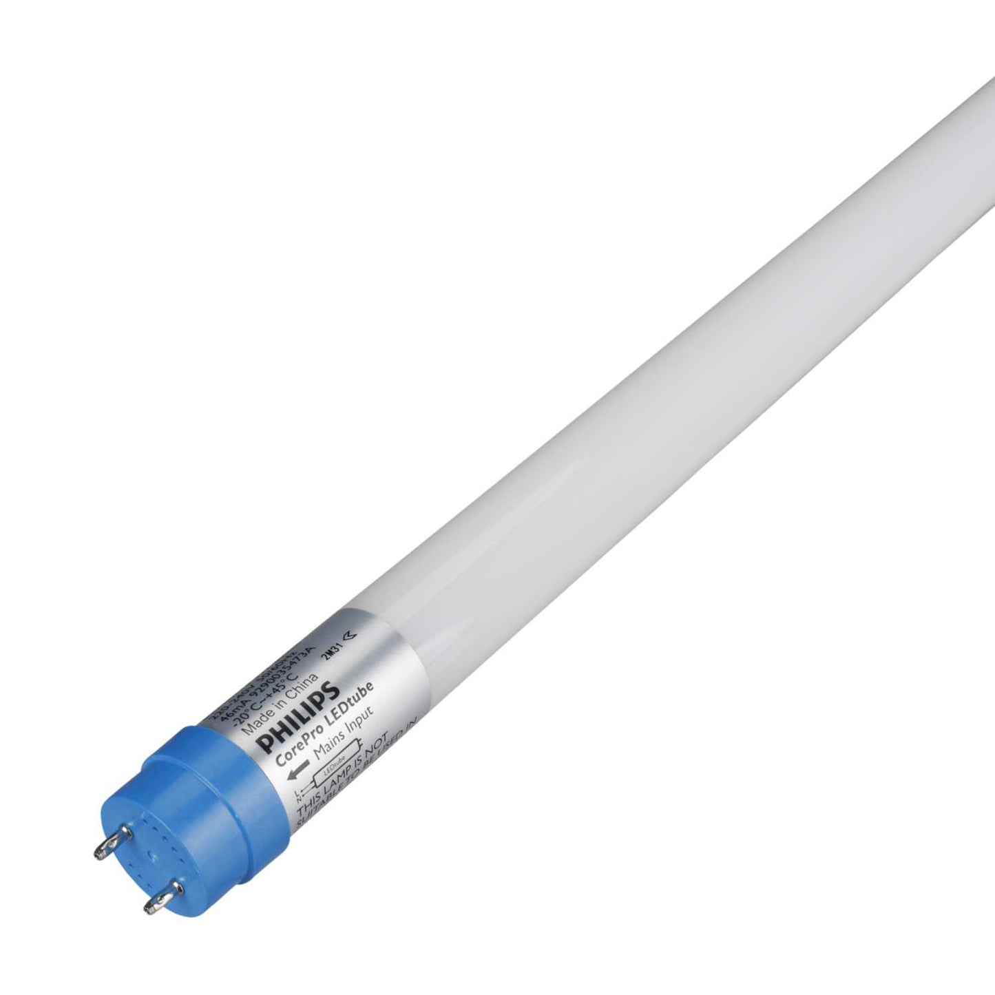 Philips CorePro 8W T8 2ft (600mm) LED Non Dimmable Tube 6500K