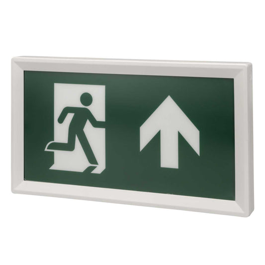 Ecolink 4W LED Emergency Exit Box with Arrow Up Legend