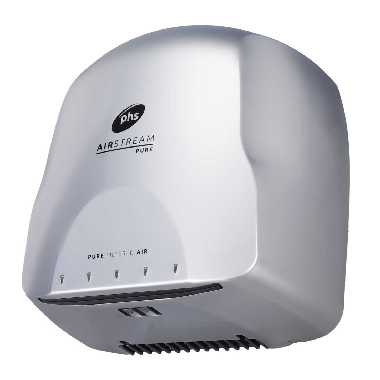 Warner Howard Airstream Pure 1.1kW Hand Dryer Nickel