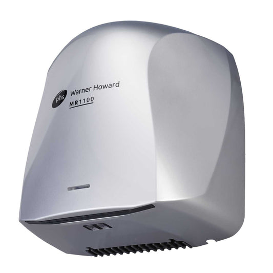 Warner Howard MR1100 1.1kW Hand Dryer Nickel
