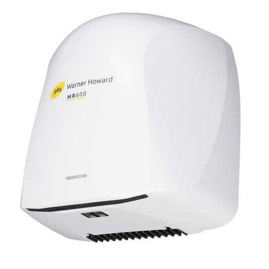Warner Howard MR600 600W Hand Dryer White