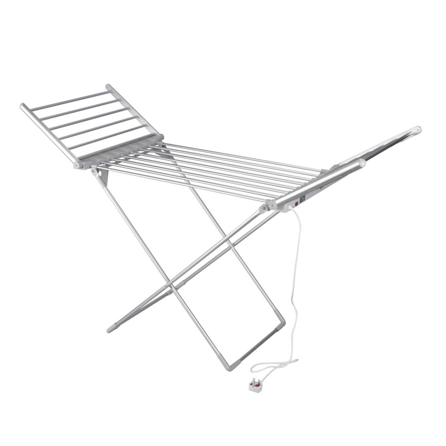 Igenix Winged Heated Airer Silver