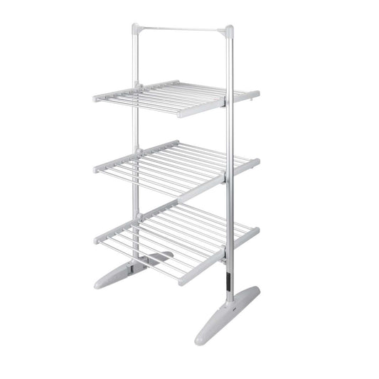 Igenix 3 Tiered Heated Airer Silver