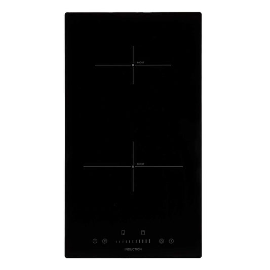 Statesman 30cm 2 Zone Induction Hob with Touch Control Black