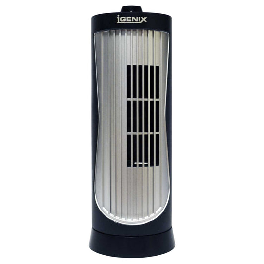 Igenix 12" Mini Tower Fan Black