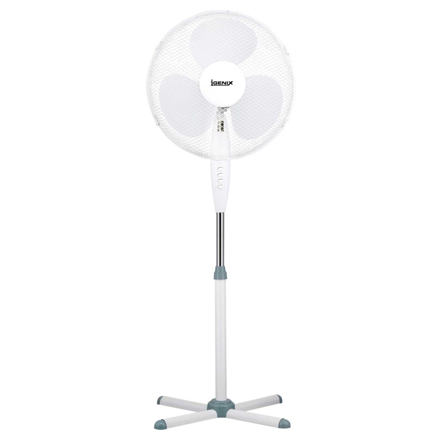 Igenix 16" Pedestal Fan White