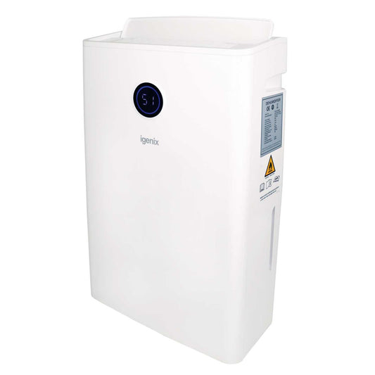 Igenix 20 Litre Per Day Dehumidifier White