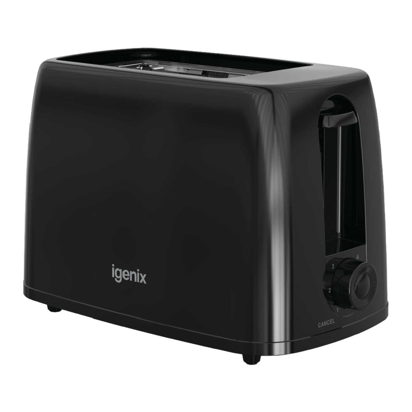 Igenix 2 Slice Toaster Black