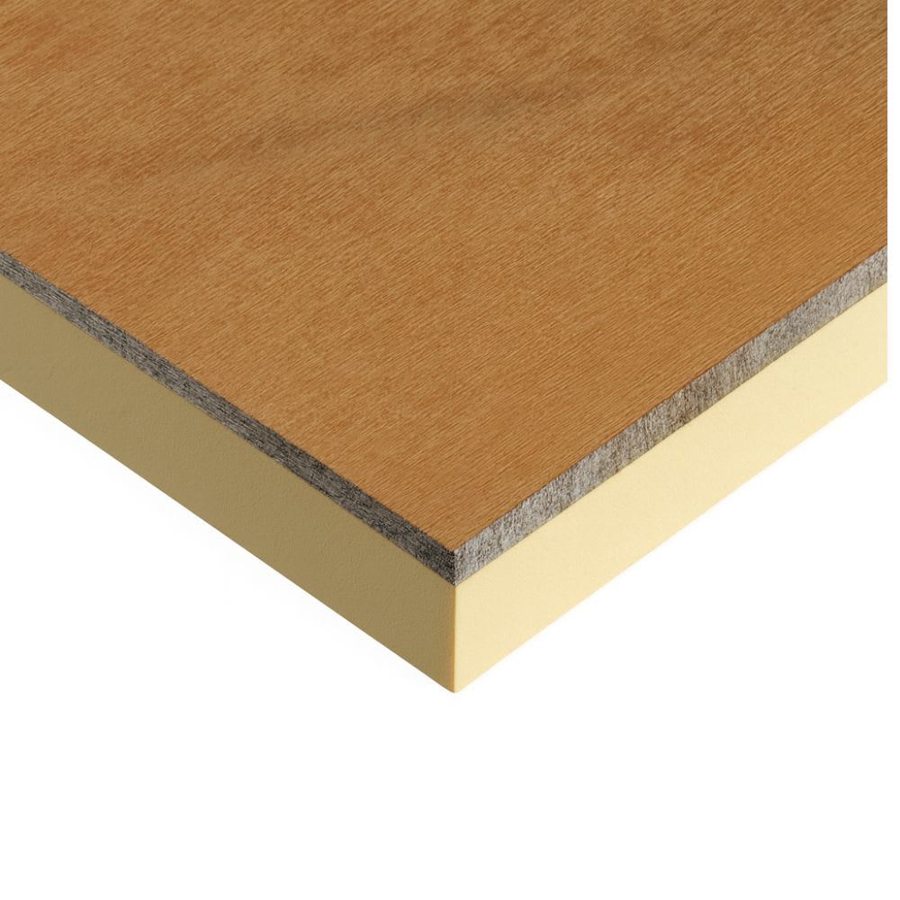 81mm Flat Roof Decking Plywood Insulation Panel 2400mm x 1200mm