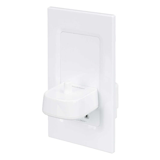 Proofvision Electric Toothbrush Charger and Shaver Socket White