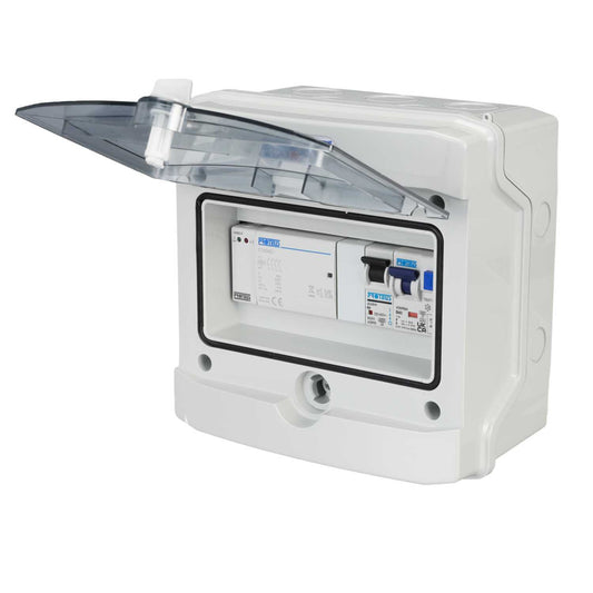 Proteus EV 40A 6kA EV Distribution Board with PME Fault Detection IP65