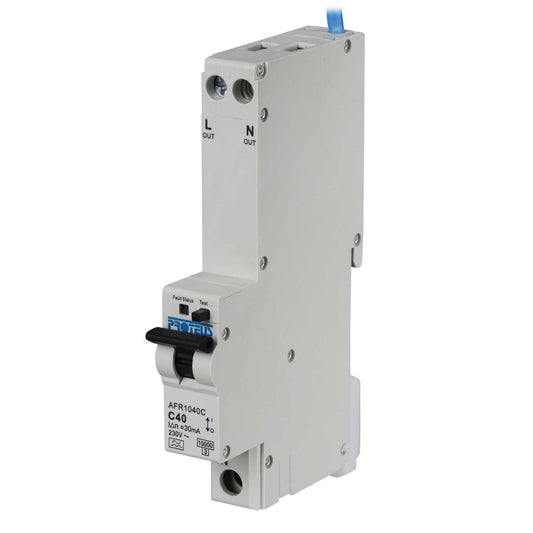 Proteus 40A Double Pole 1 Module Bidirectional C Curve 10kA 30mA Type A Afdd / Rcbo