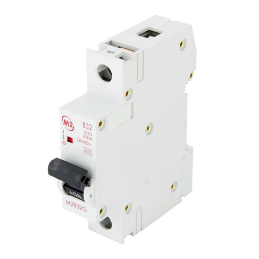 M2 32A Single Pole 6kA B Curve MCB