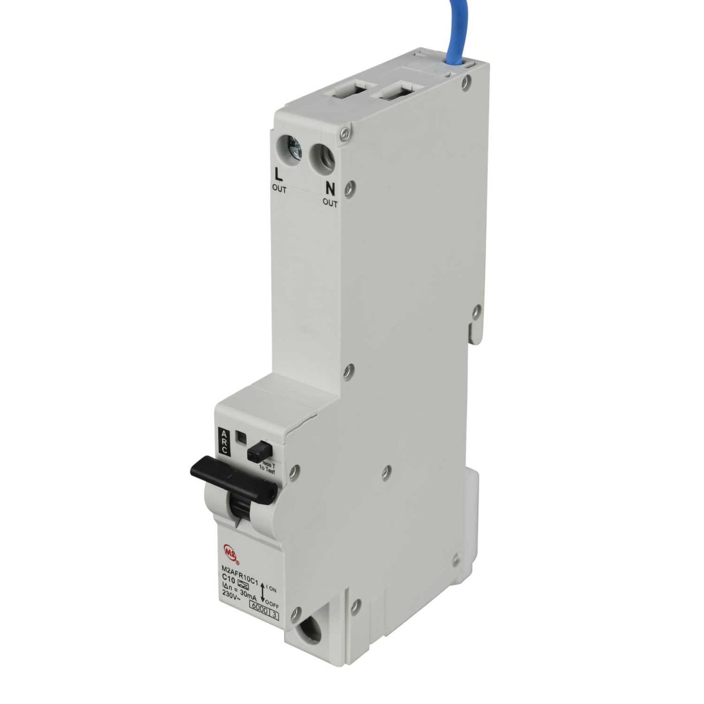 M2 10A Double Pole 1 Module C Curve 6kA 30mA Type A Afdd Combined Rcbo