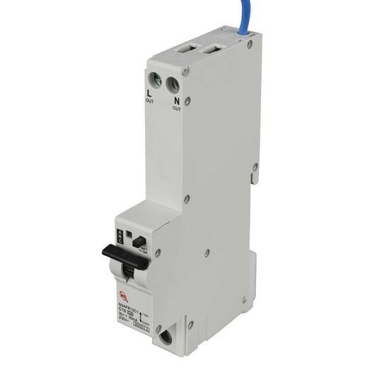 M2 10A Double Pole 1 Module C Curve 6kA 30mA Type A Afdd Combined Rcbo