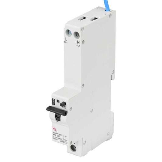 M2 16A Double Pole 1 Module B Curve 6kA 30mA Type A Afdd Combined Rcbo
