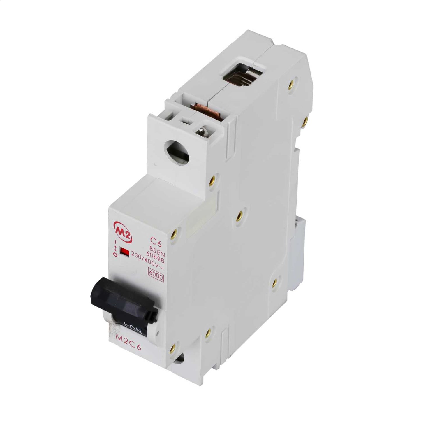 M2 6A Single Pole 6kA C Curve MCB