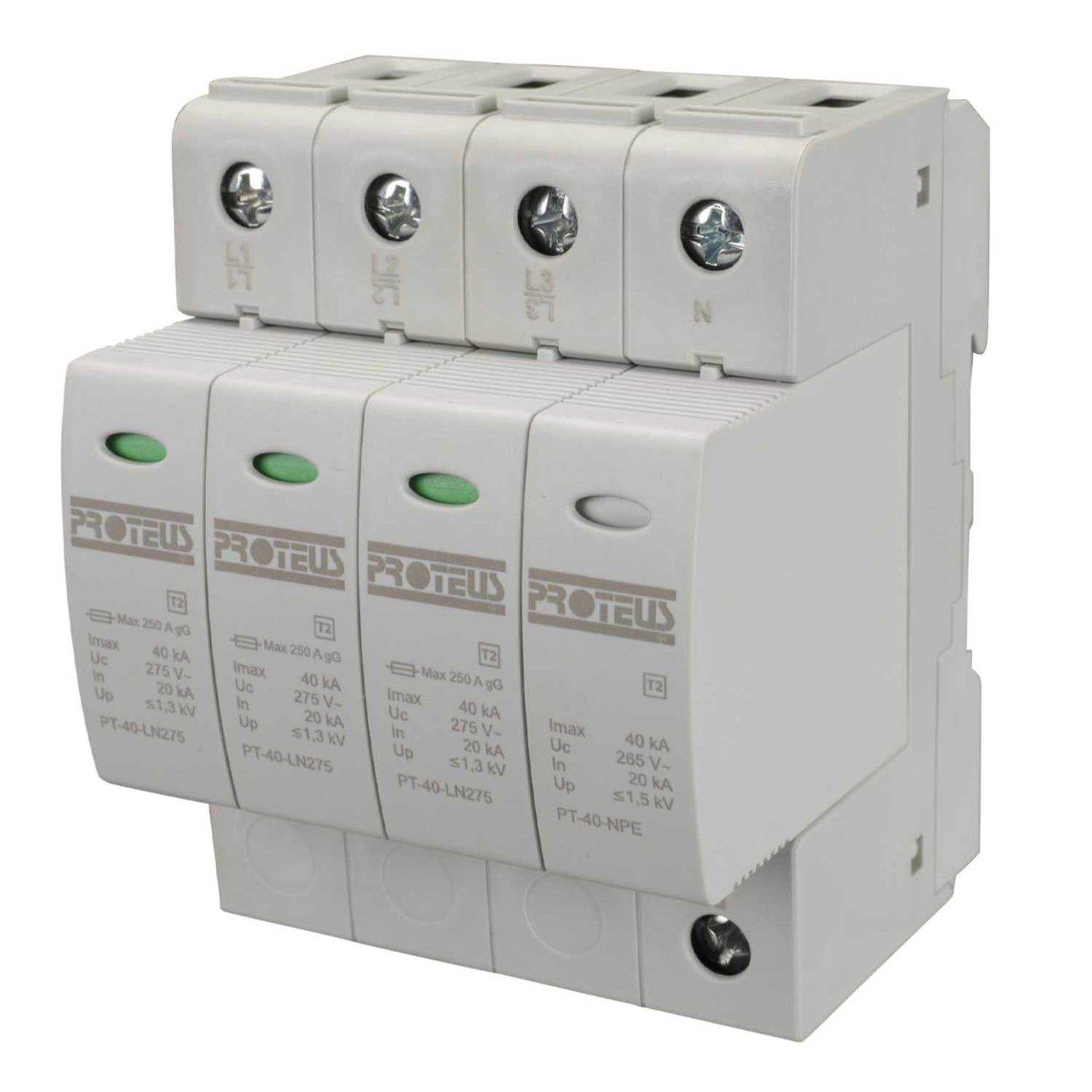 Proteus EV T2 Lightning and Surge Protection Kit for 100A O-PEN Boards