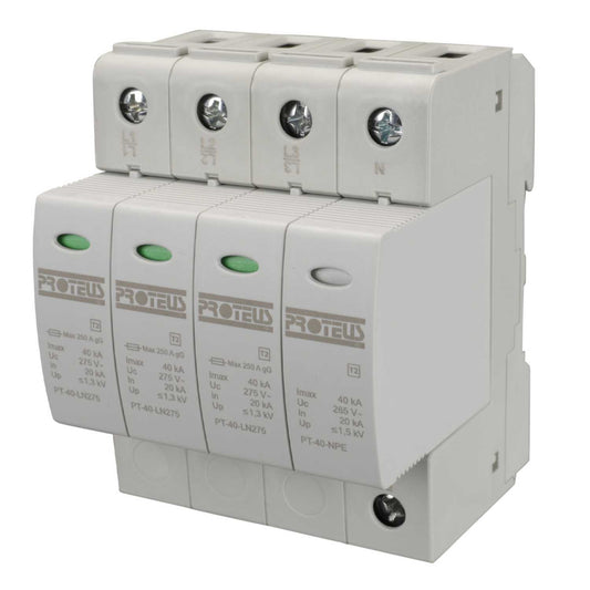 Proteus EV T2 Lightning and Surge Protection Kit for 100A O-PEN Boards
