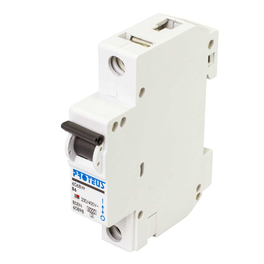 Proteus 6A Single Pole 6kA B Curve MCB