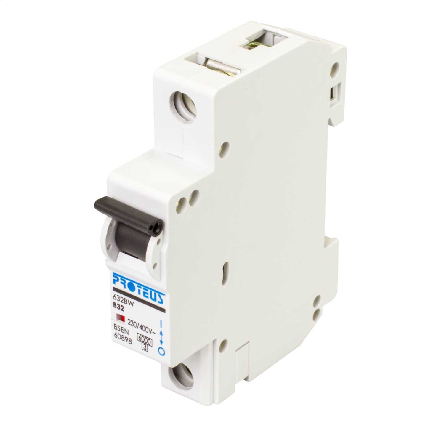 Proteus 32A Single Pole 6kA B Curve MCB