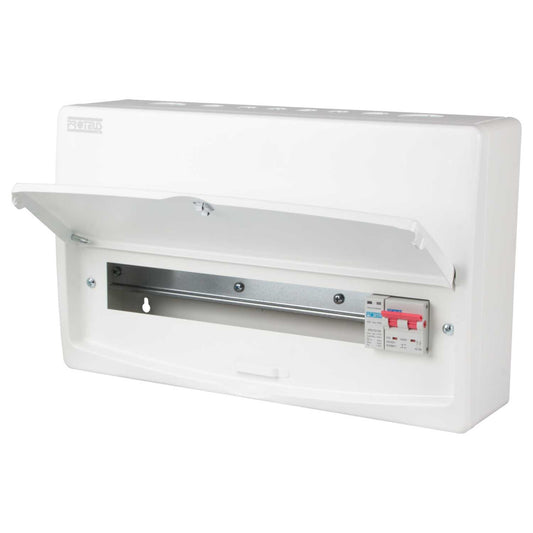 Proteus 15 Way 100A Isolator Incomer Metal Clad Consumer Unit with Type 2 SPD