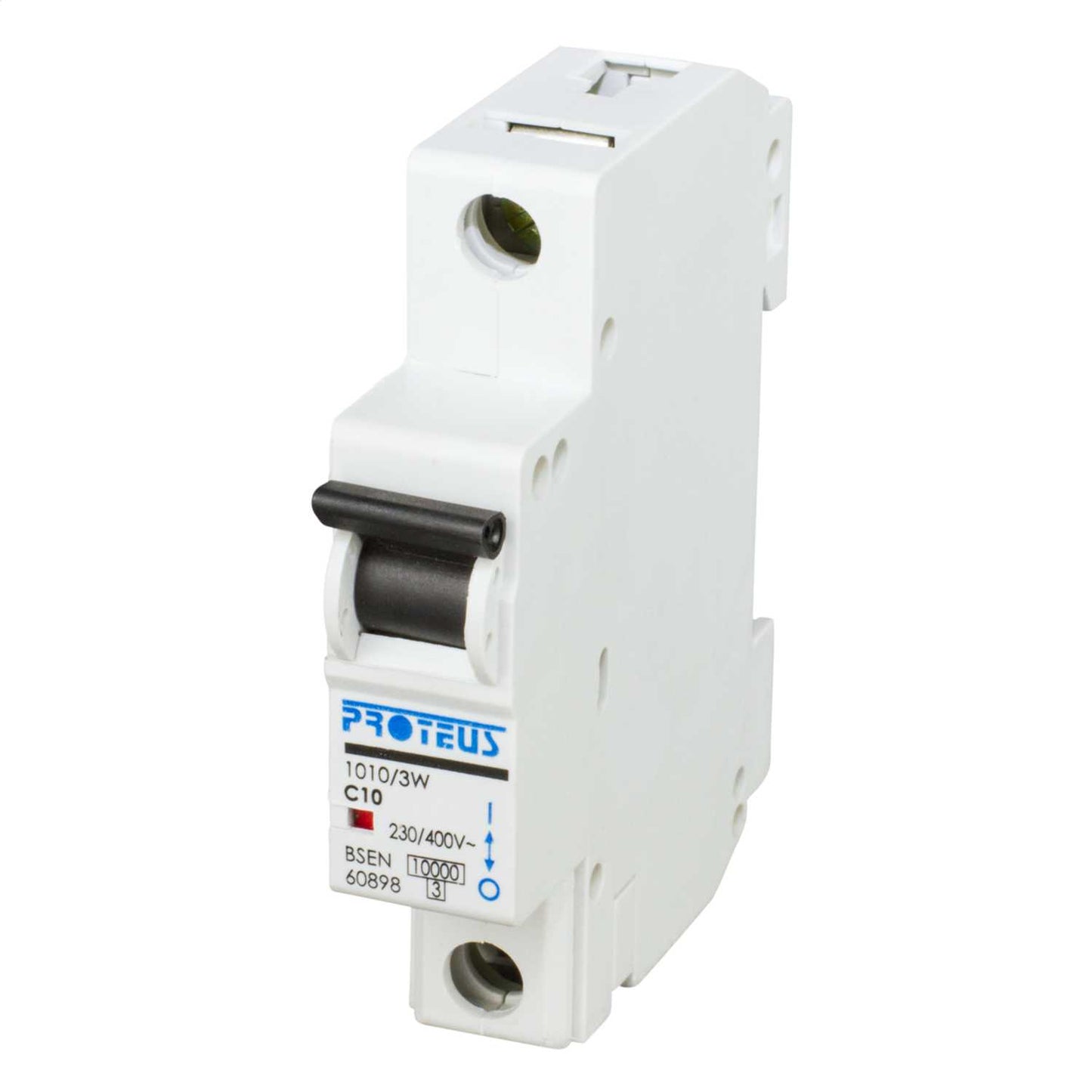 Proteus 10A Single Pole 10kA C Curve MCB