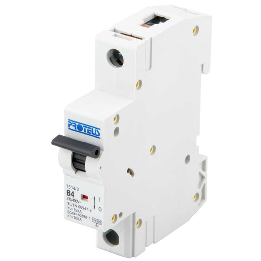 Proteus 4A Single Pole 15kA B Curve MCB