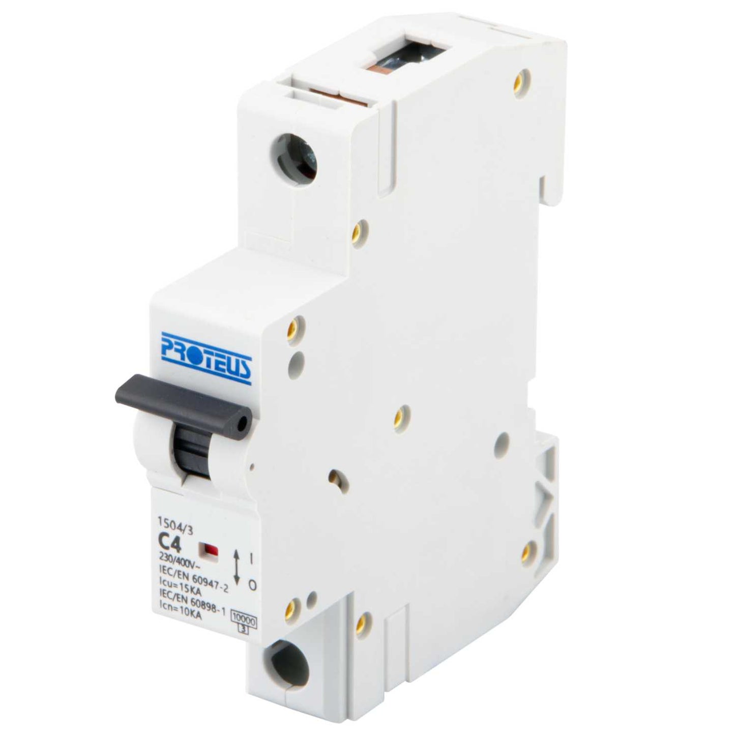Proteus 4A Single Pole 15kA C Curve MCB