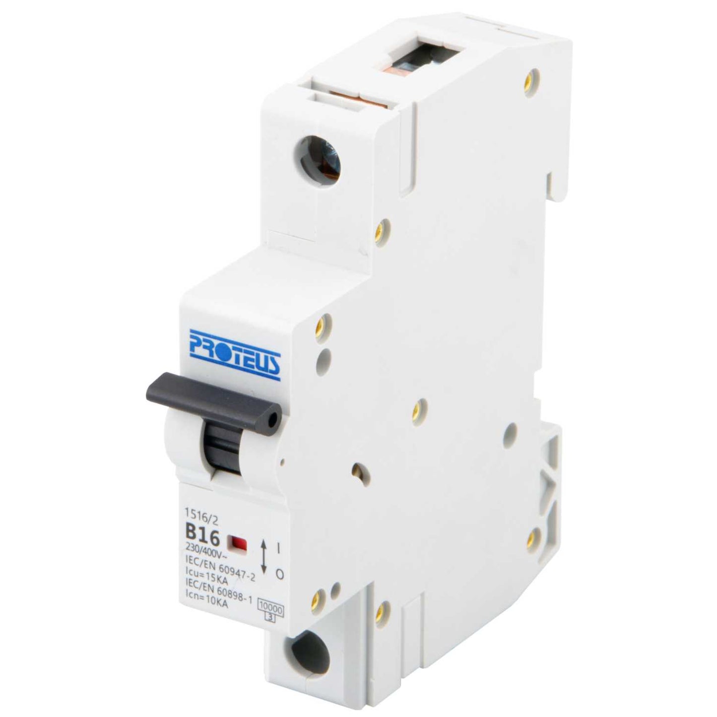 Proteus 16A Single Pole 15kA B Curve MCB