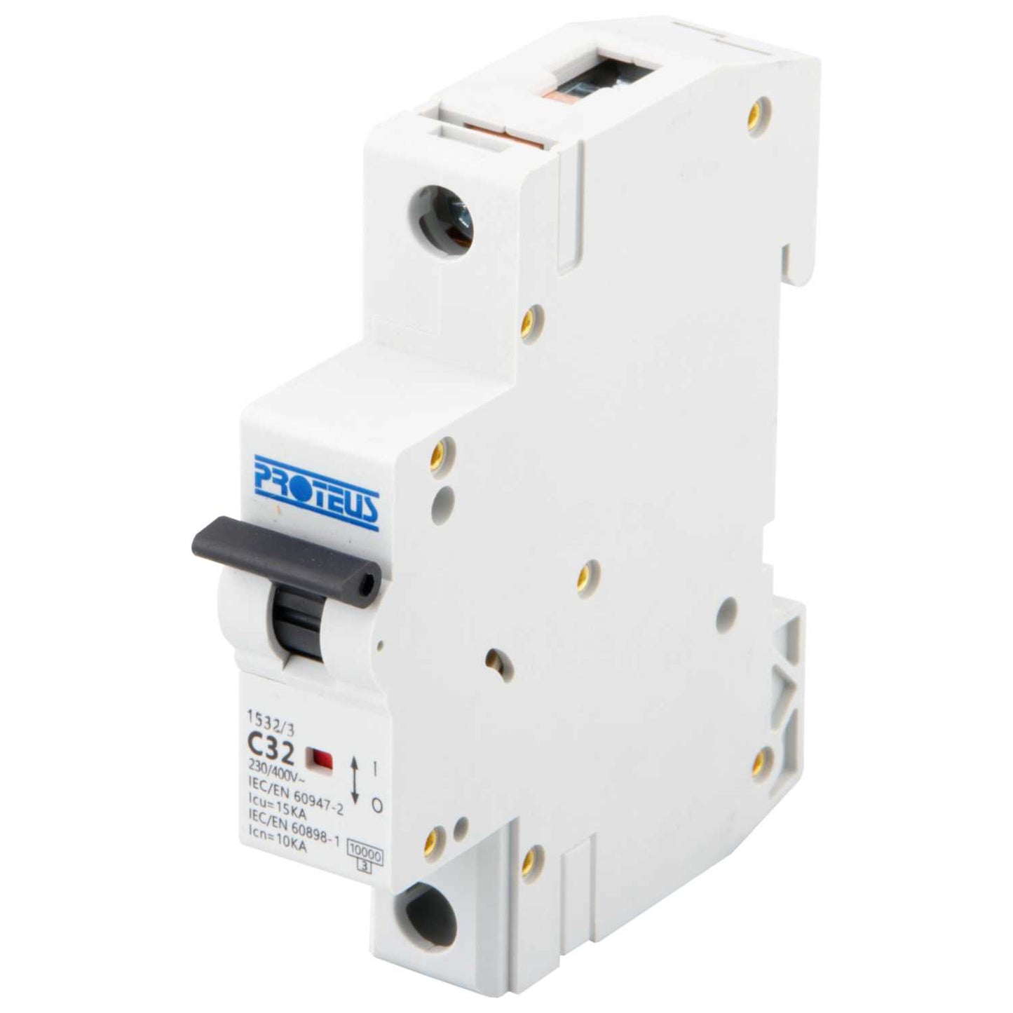 Proteus 32A Single Pole 15kA C Curve MCB