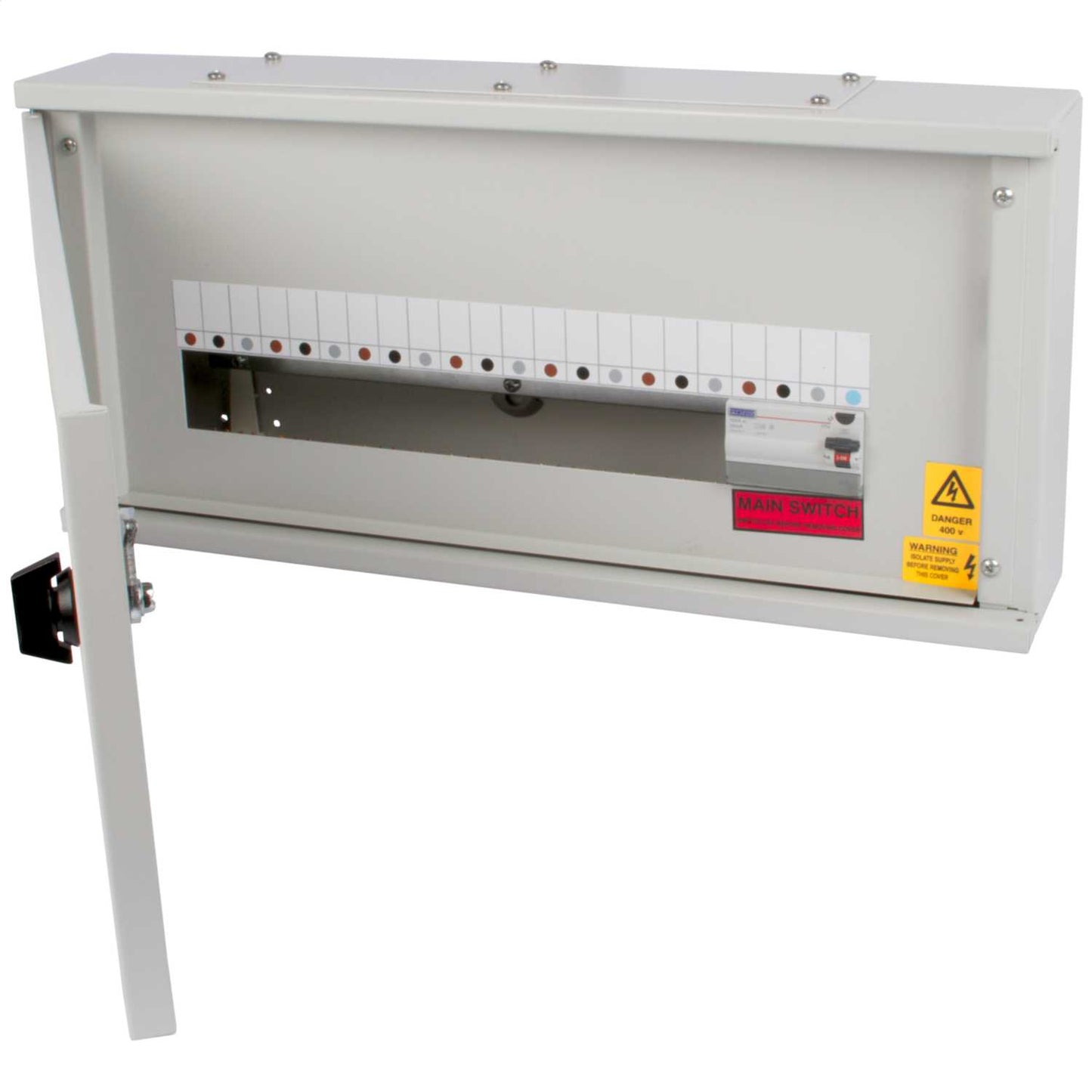 Proteus 6 Way TP+N Type B Horizontal Distribution Board 100A 30mA 4P RCD