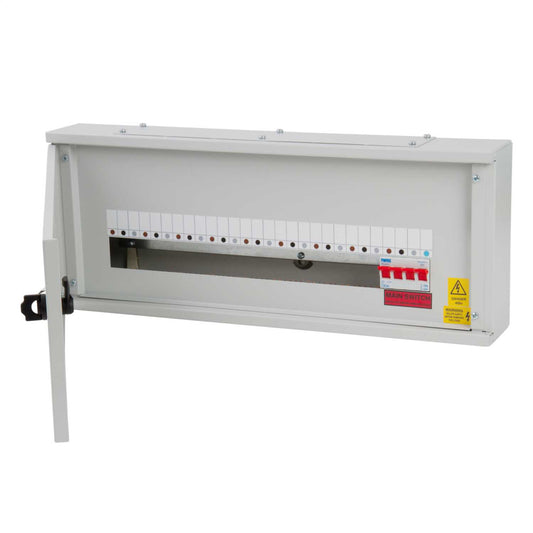 Proteus 8 Way TP+N Type B Horizontal Distribution Board 100A Incomer