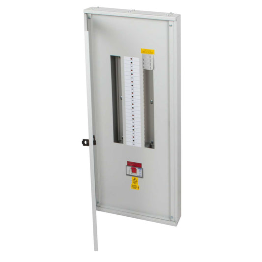 Proteus 15 Way TP+N Type B Distribution Board with 200A Incomer and Type 1+2 SPD