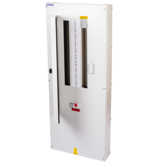 Proteus 19 Way TP+N Type B Distribution Board with 250A Incomer and Type 1+2 SPD