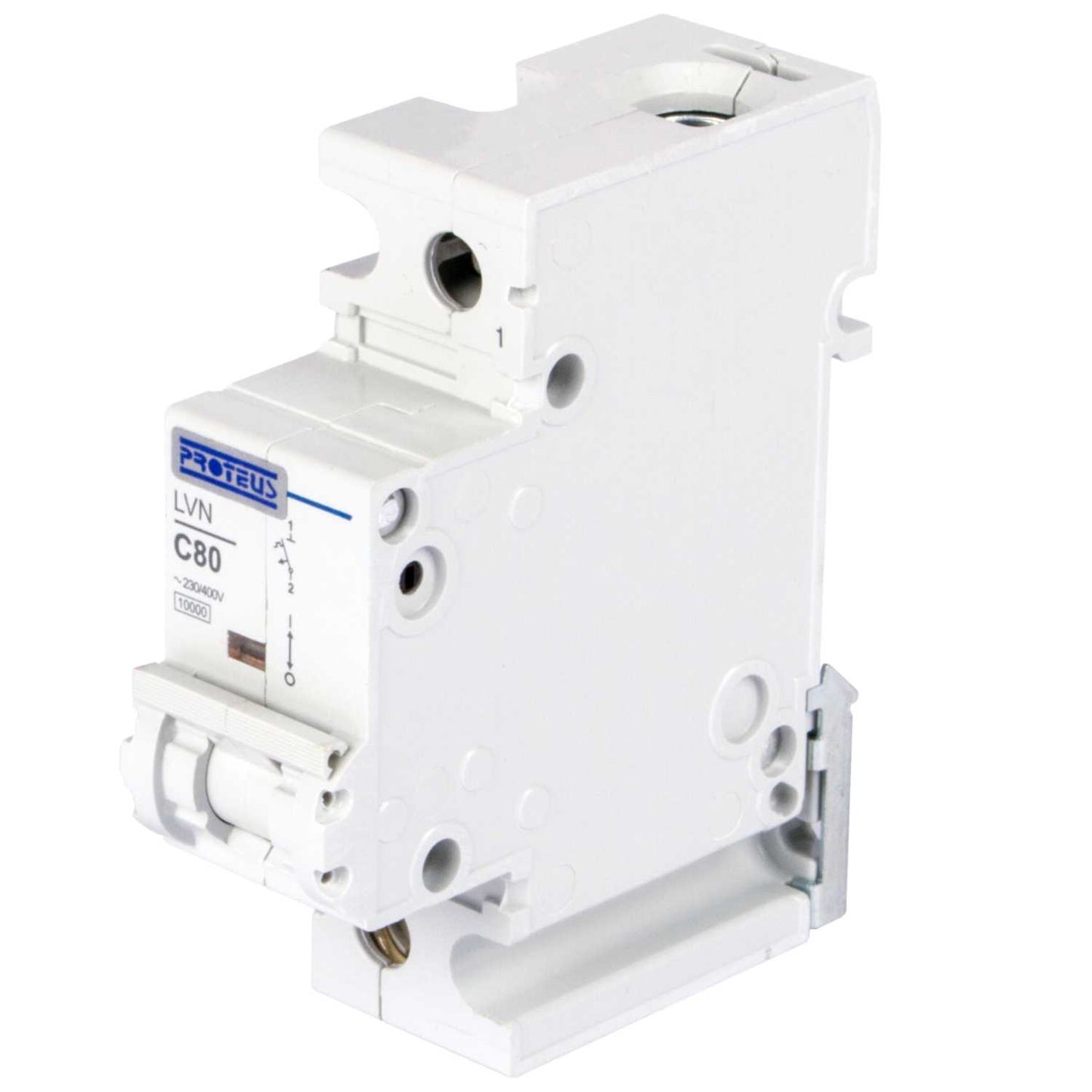 Proteus 80A Single Pole 10kA C Curve MCB