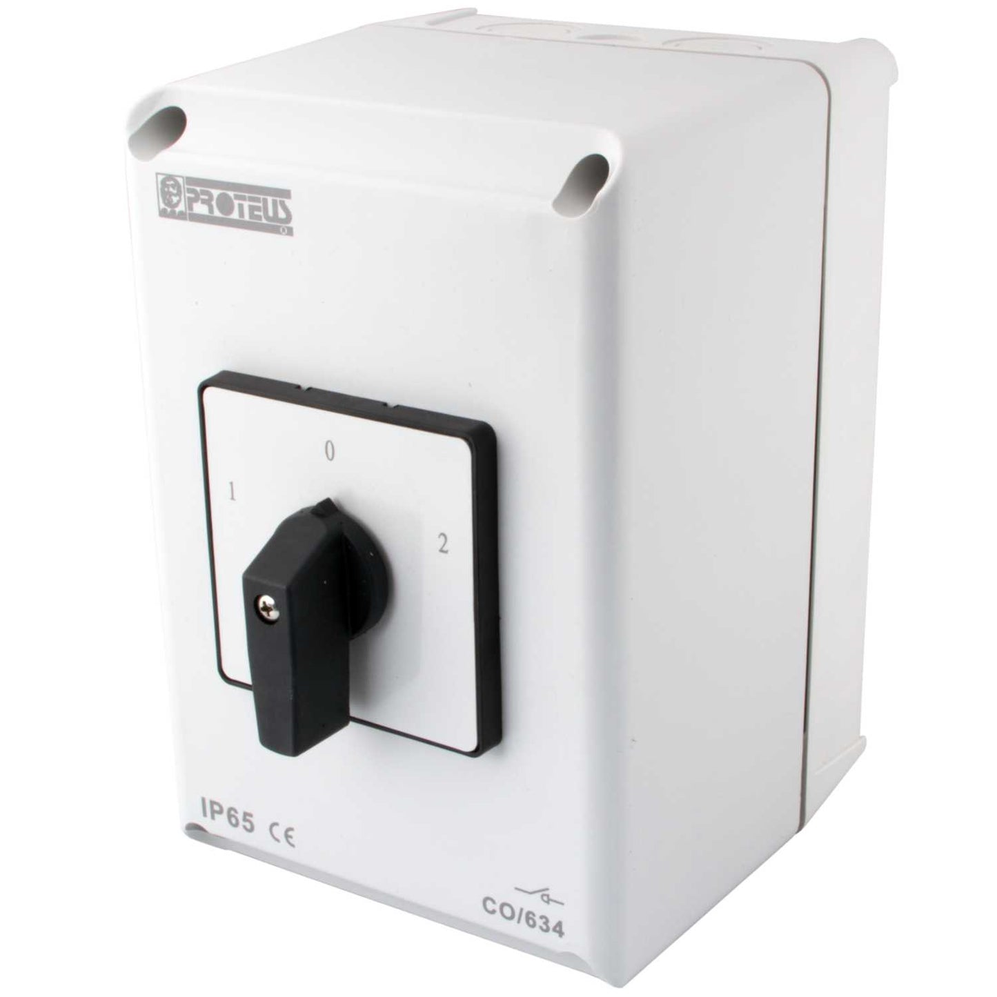 Proteus 63A 4 Pole 3 Position Changeover Switch IP65