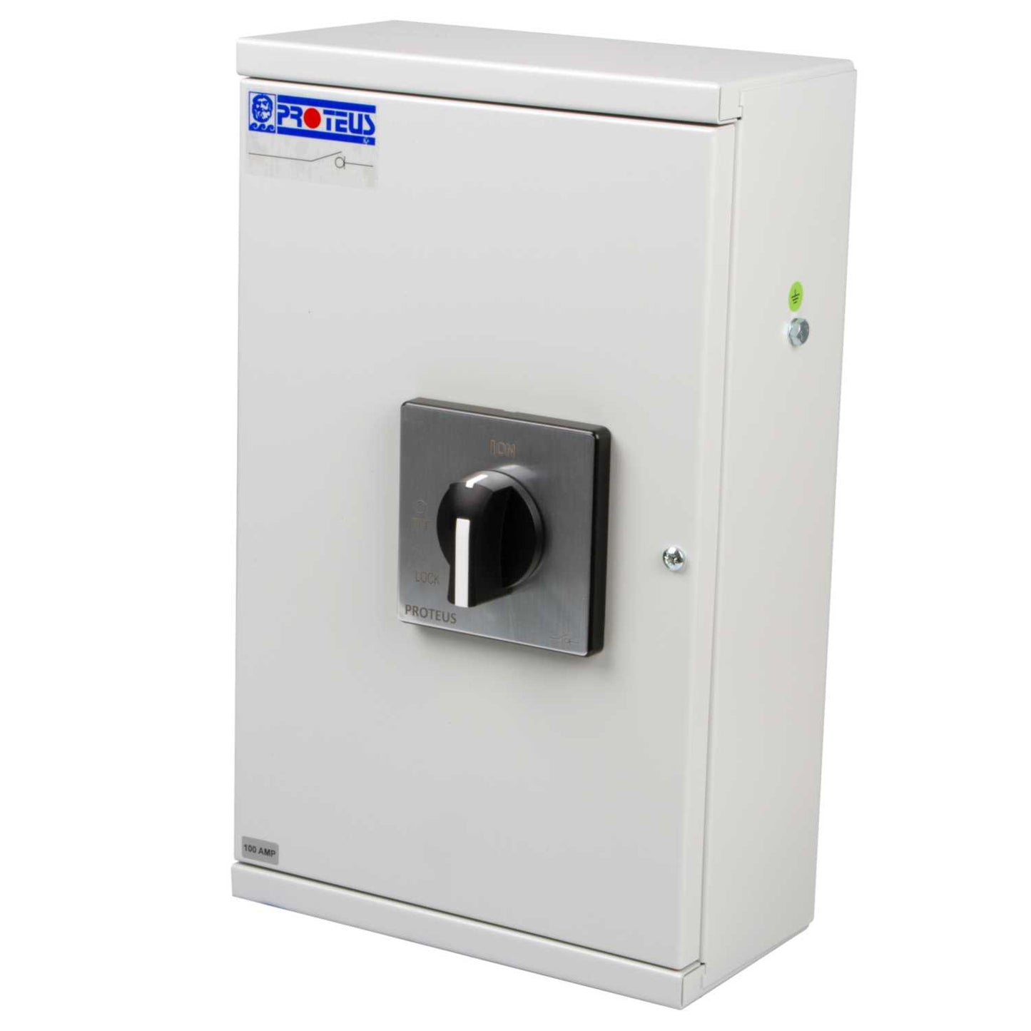 Proteus Euro 100A TP+N Metal Isolator Switch Disconnector