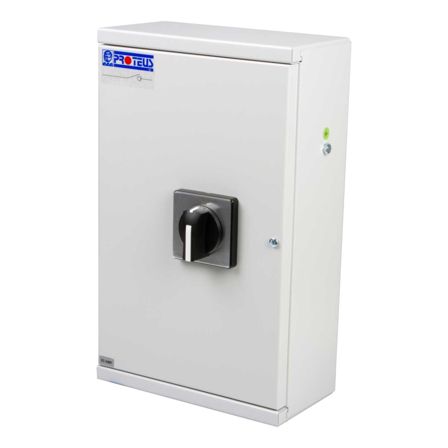 Proteus Euro 63A TP+N Metal Isolator Switch Disconnector