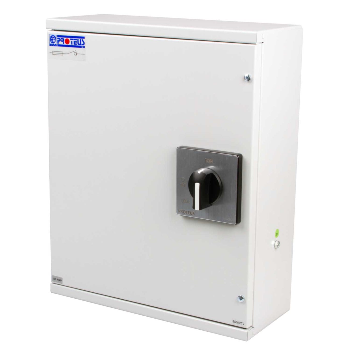 Proteus Euro 100A TP+N Metal Switch Fuse