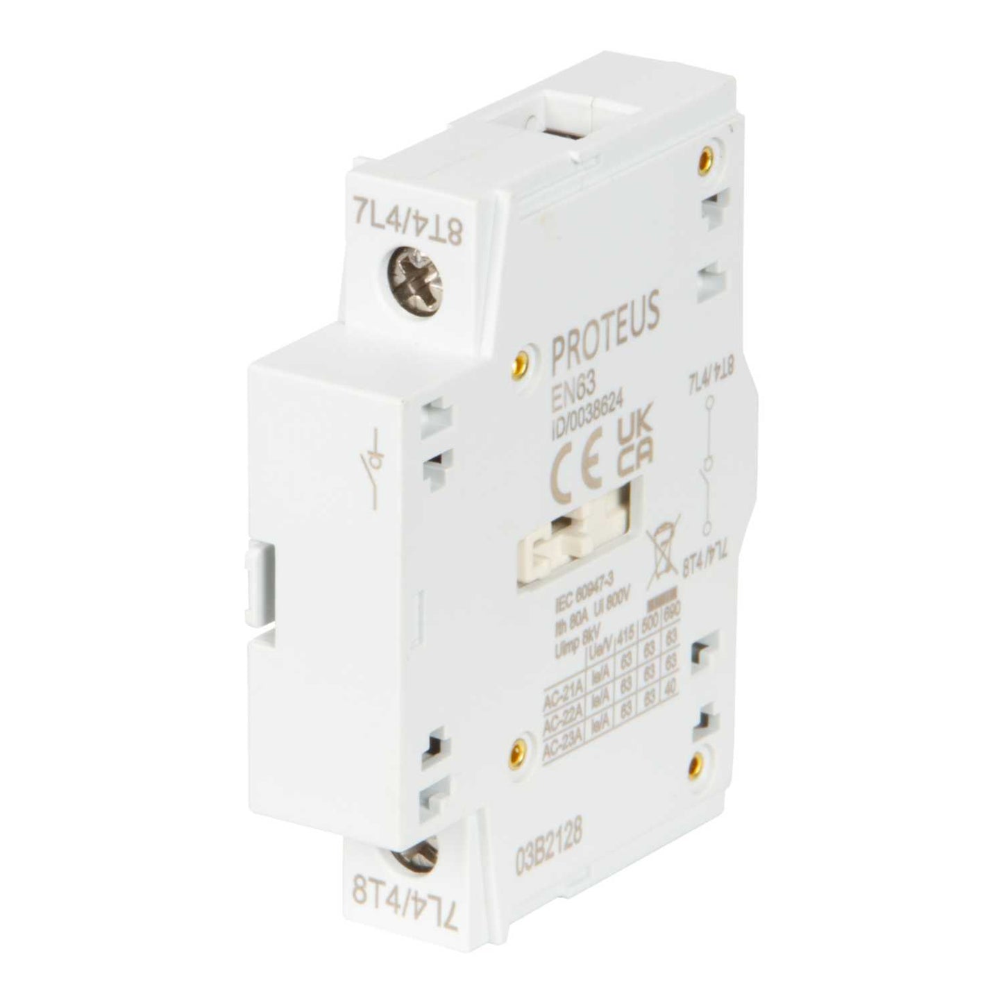Proteus 63A Add On Neutral for E/EF63TN Range and ESW63T