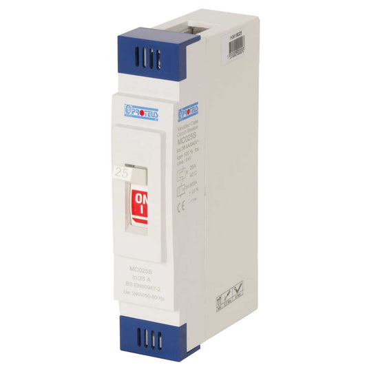 Proteus 25A Single Pole 36kA Mccb