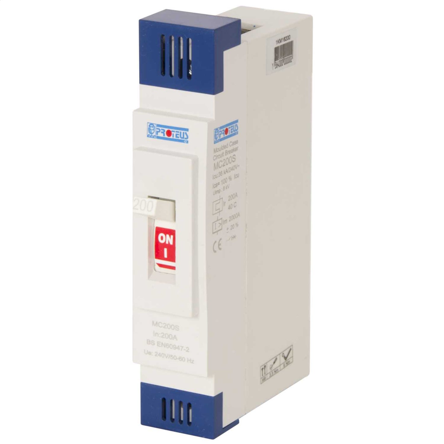 Proteus 200A Single Pole 36kA Mccb